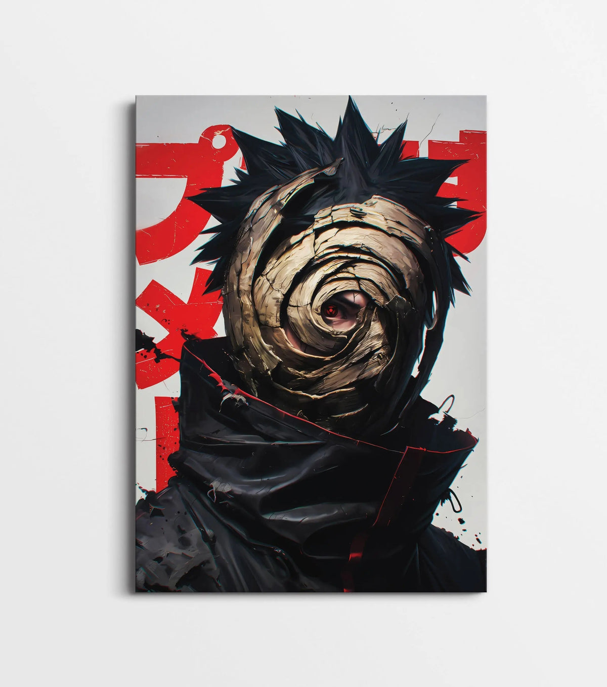 Obito Uchiha Poster | Tobi Mask Naruto Shippuden Anime Wall Art Lazywalls