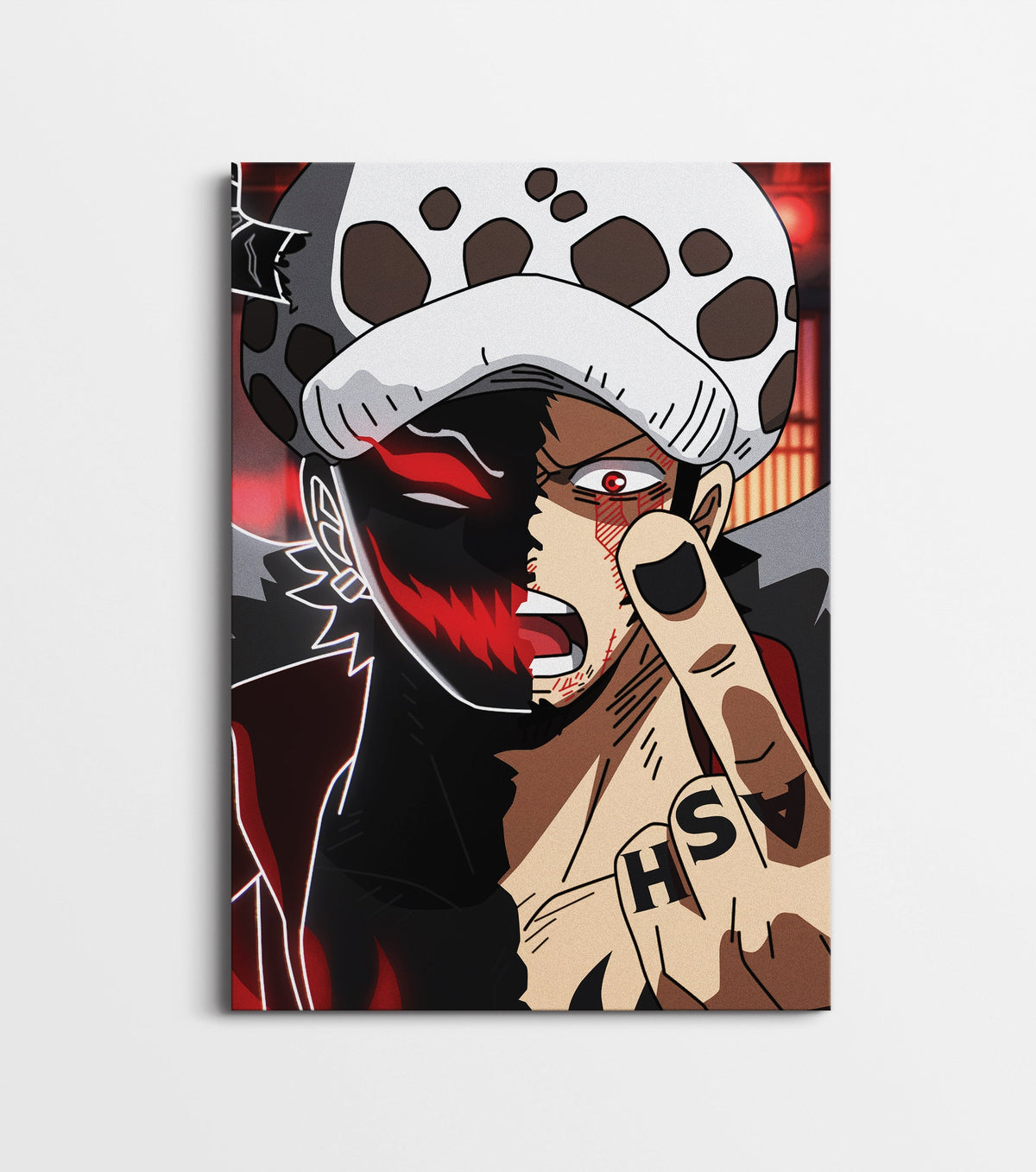 Trafalgar Law Poster | One Piece Dark Anime Wall Art Lazywalls