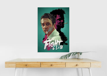 Fight Club Movie Poster | Tyler Durden Wall Art Lazywalls