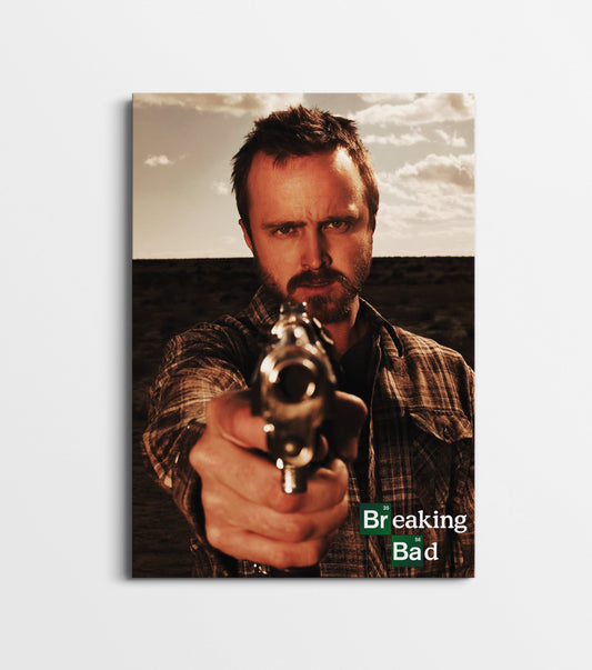 Breaking Bad Jesse Poster | Crime Drama TV Series Wall Art Print Lazywalls