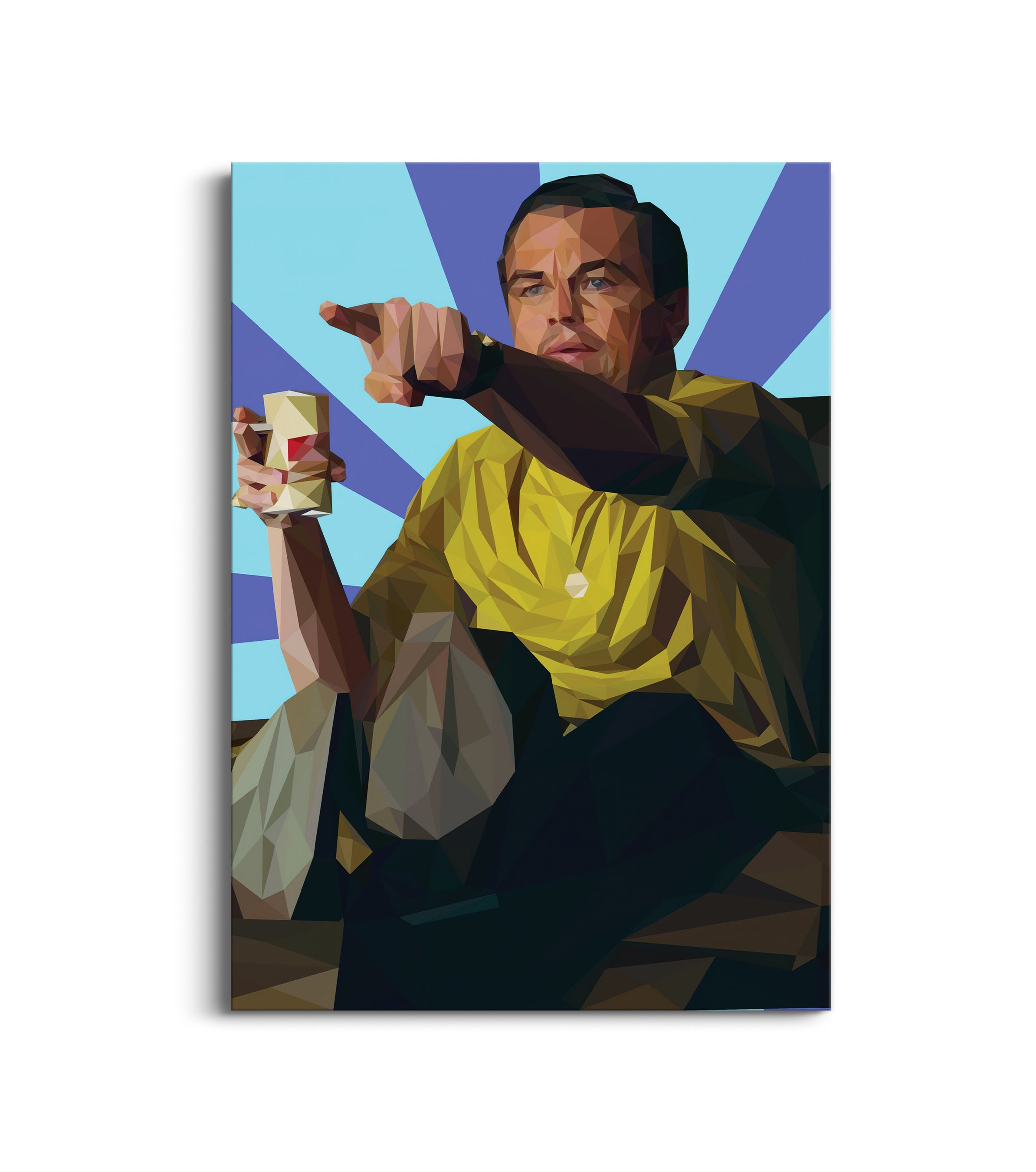 Wolf of Wall Street Inspired Poster | Hustle Finance Wall Art Lazywalls