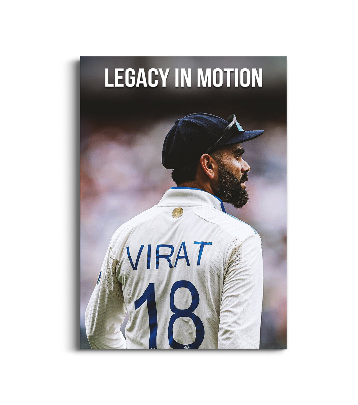 Virat Kohli “Legacy in Motion” Poster | Indian Cricket Wall Art Lazywalls