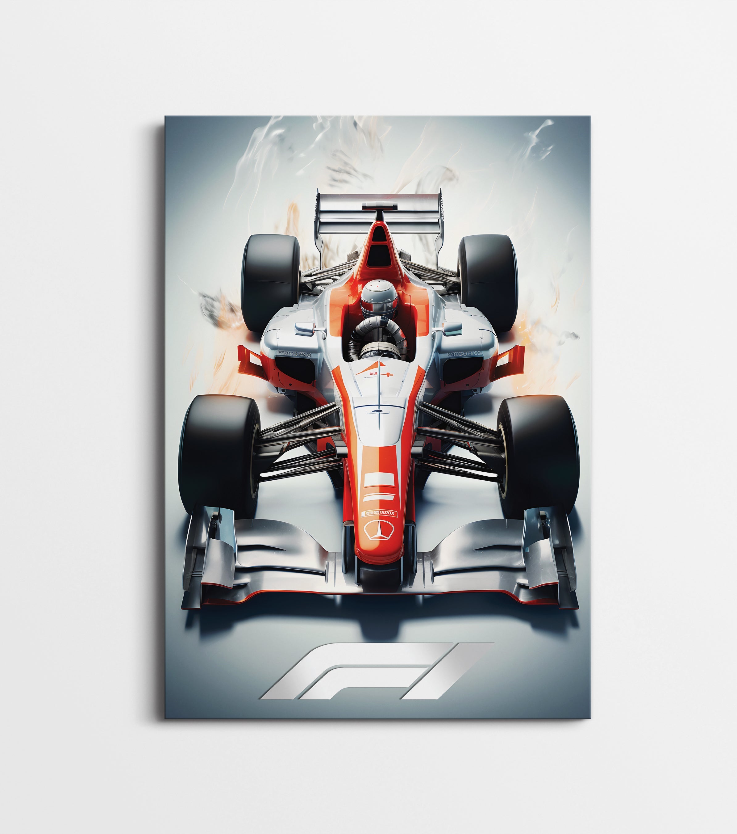 Formula 1 Race Car Poster | Modern Motorsport Wall Art Lazywalls