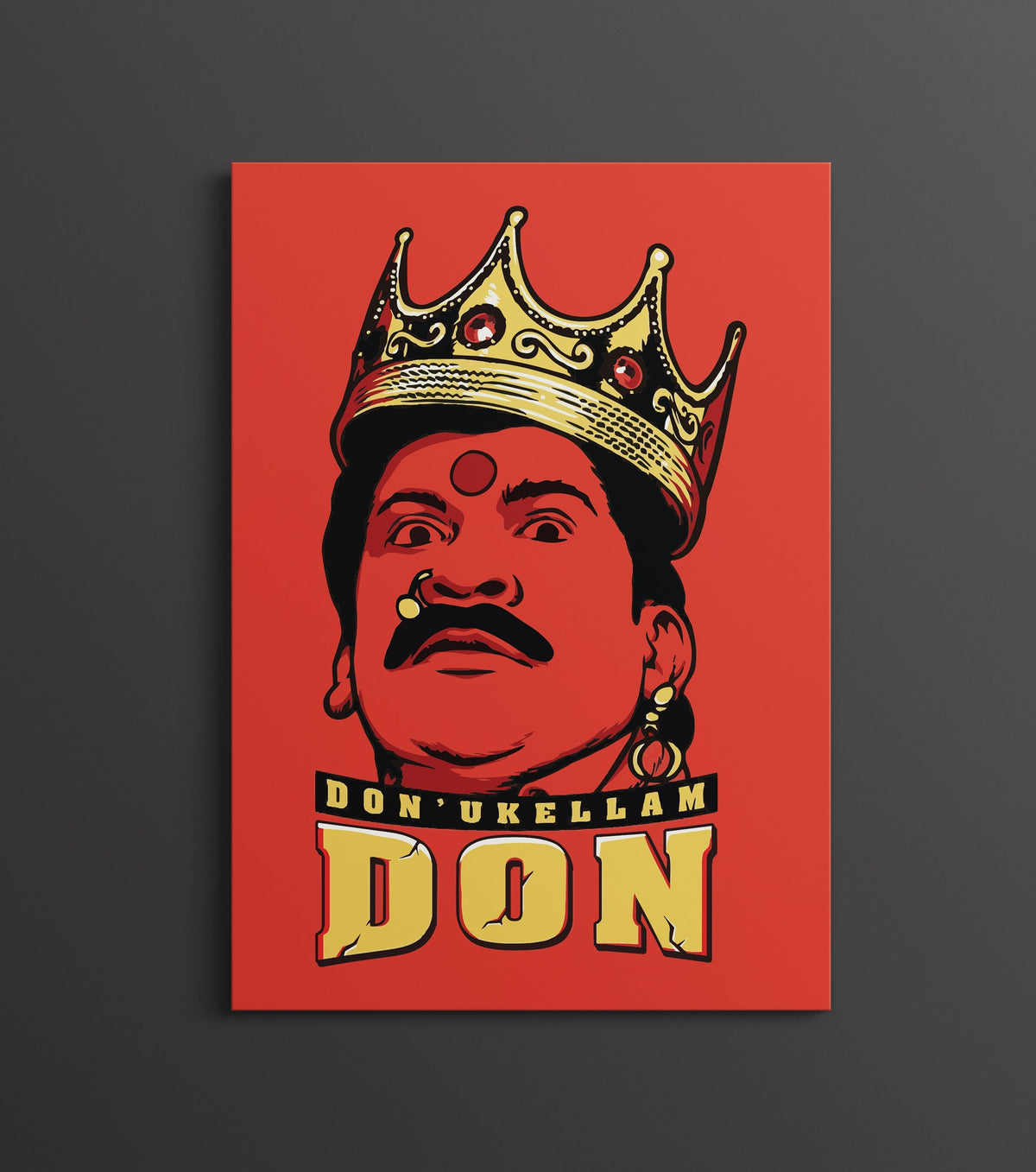 Don Ukellam Don Meme Poster | Tamil Vadivelu Meme Wall Art Lazywalls