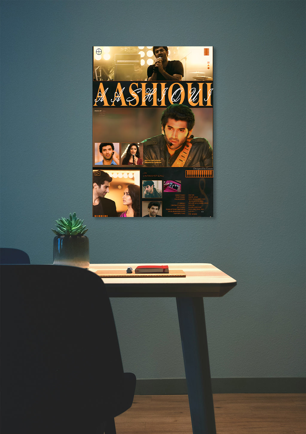 Aashiqui 2 Movie Poster | Aditya Roy Kapur Lazywalls