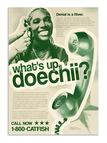 Doechii Poster Print Lazywalls