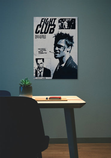 FIGHT CLUB POSTER Lazywalls