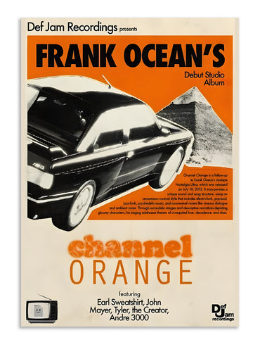 FRANK OCEAN VINTAGE POSTER Lazywalls