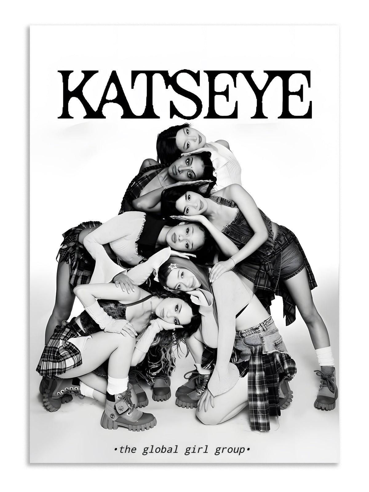 Katseye Global Girl Group Wall Art Lazywalls