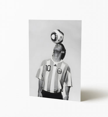 Lionel Messi Freestyle Wall Art Lazywalls