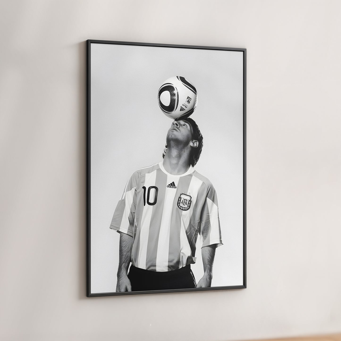 Lionel Messi Freestyle Wall Art Lazywalls