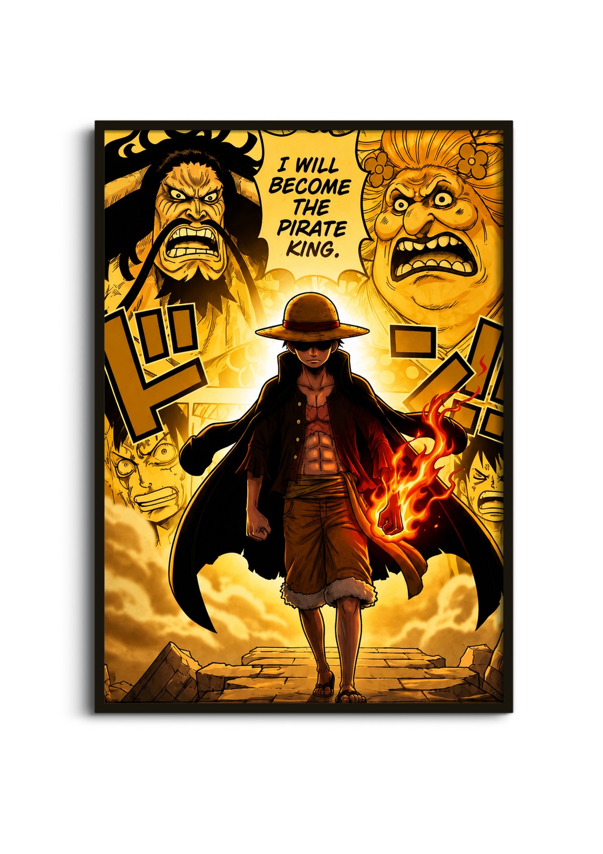 Pirate King Luffy Poster