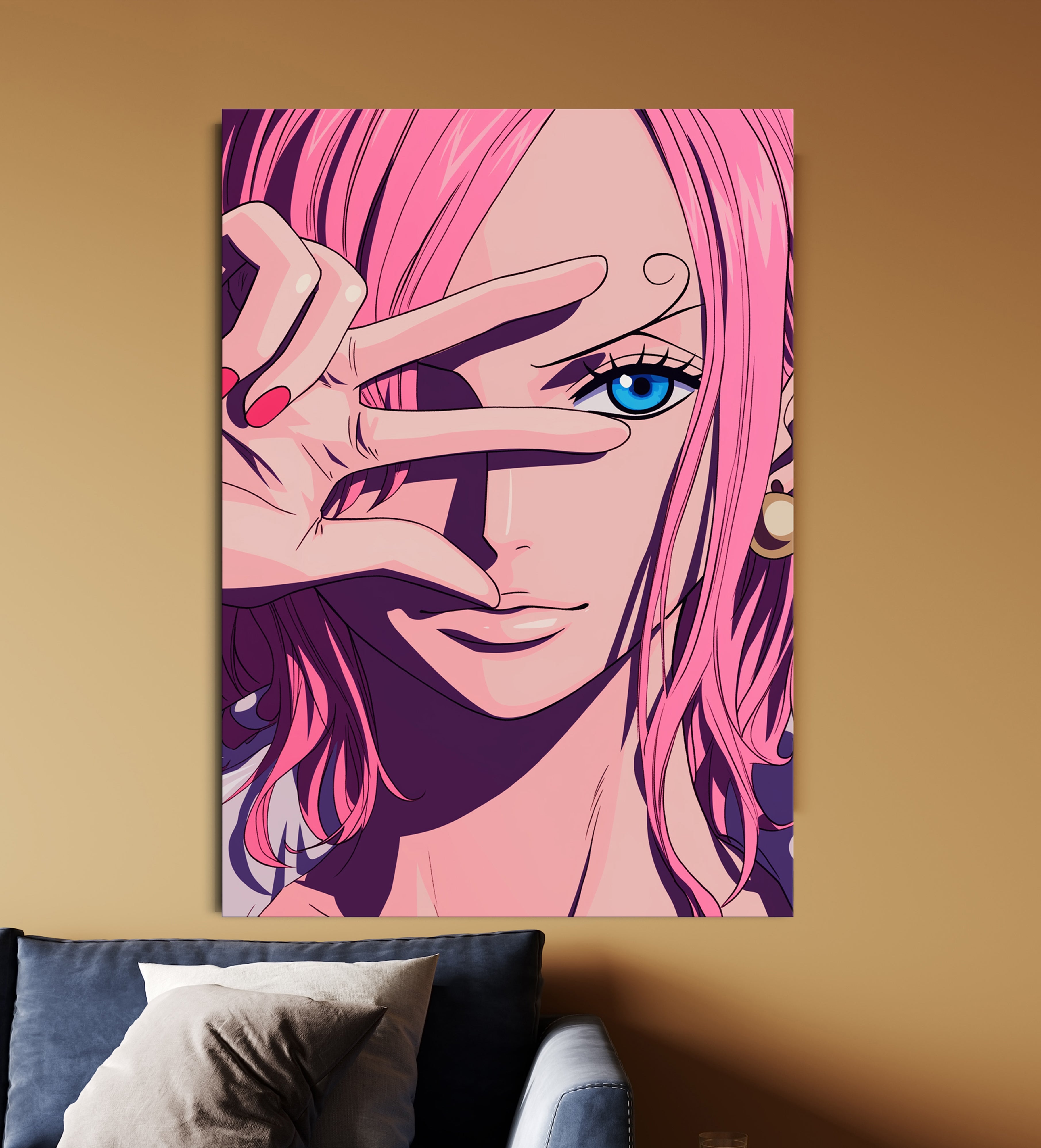 Nami Aesthetic Poster | One Piece Anime Wall Art Lazywalls