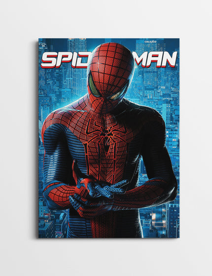 Spider-Man City Edition Poster | Superhero Wall Art Lazywalls