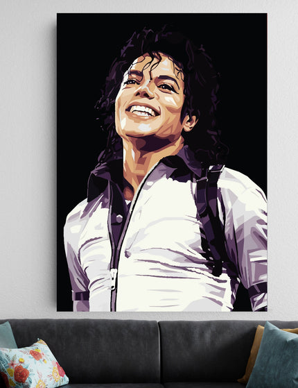 Michael Jackson Poster | King of Pop Aesthetic Room Decor 2026 Trend | MJ Lazywalls