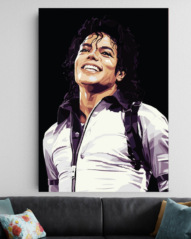 Michael Jackson Poster | King of Pop Aesthetic Room Decor 2026 Trend | MJ Lazywalls