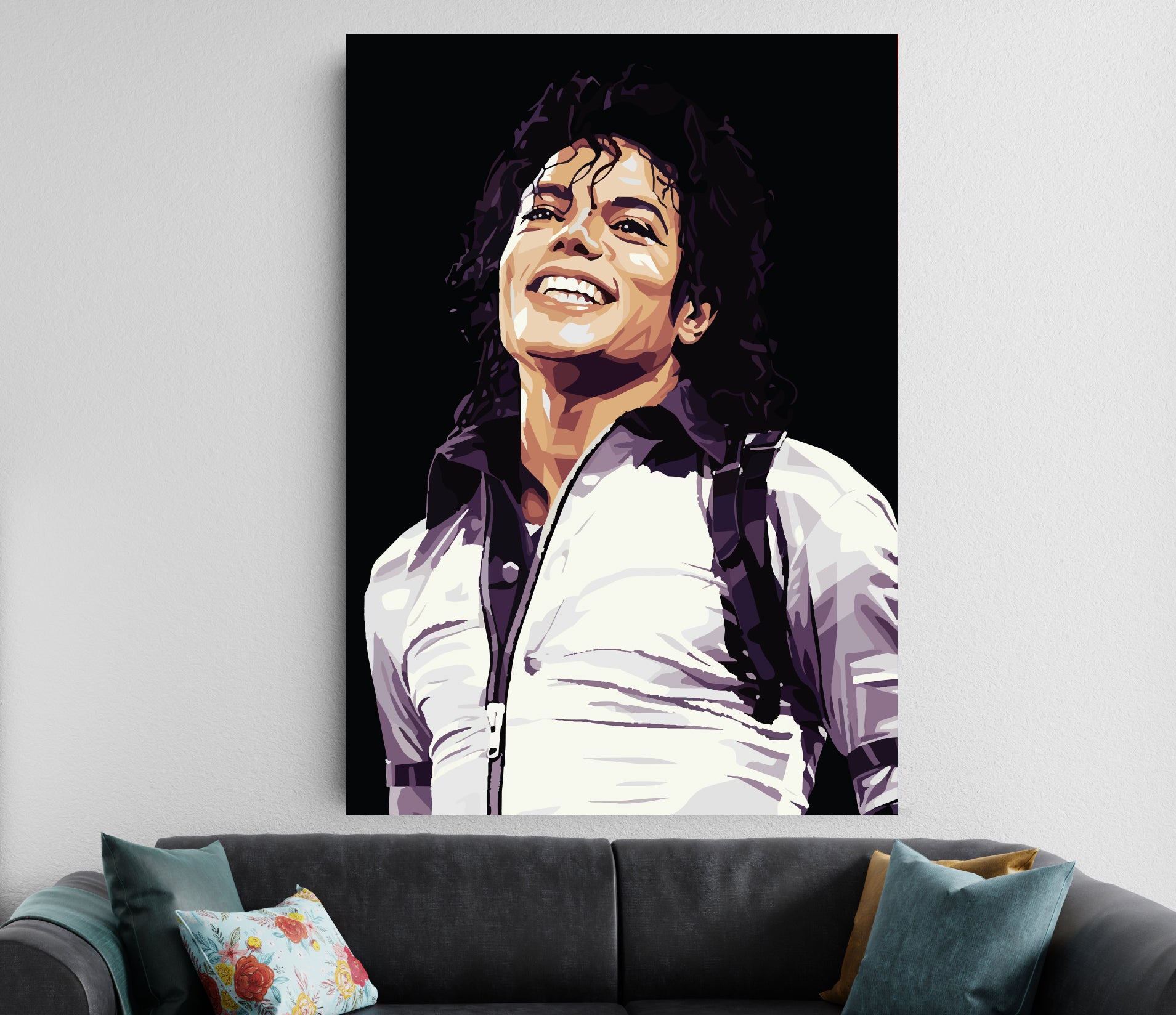 Michael Jackson Poster | King of Pop Aesthetic Room Decor 2026 Trend | MJ Lazywalls