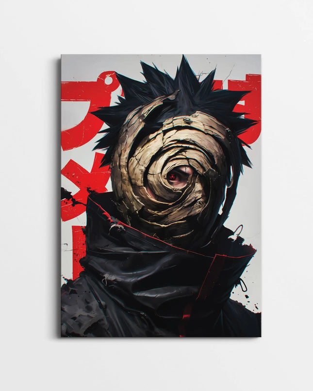Obito Uchiha Poster | Tobi Mask Naruto Shippuden Anime Wall Art Lazywalls