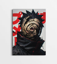 Obito Uchiha Poster | Tobi Mask Naruto Shippuden Anime Wall Art Lazywalls