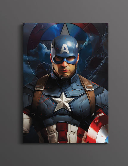 Captain America Poster | Marvel Avengers Wall Art Lazywalls