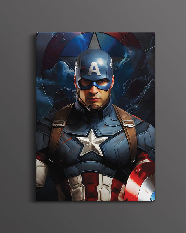 Captain America Poster | Marvel Avengers Wall Art Lazywalls