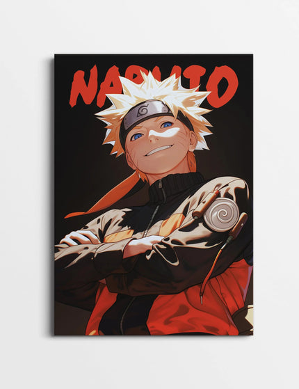 Naruto Uzumaki Poster | Naruto Anime Wall Art | Shonen Manga Room Decor Lazywalls