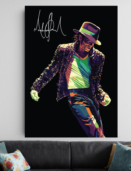 Michael Jackson Wall Poster | Iconic King of Pop Aesthetic Decor | MJ Lazywalls