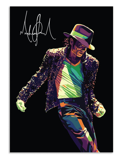 Michael Jackson Wall Poster | Iconic King of Pop Aesthetic Decor | MJ Lazywalls