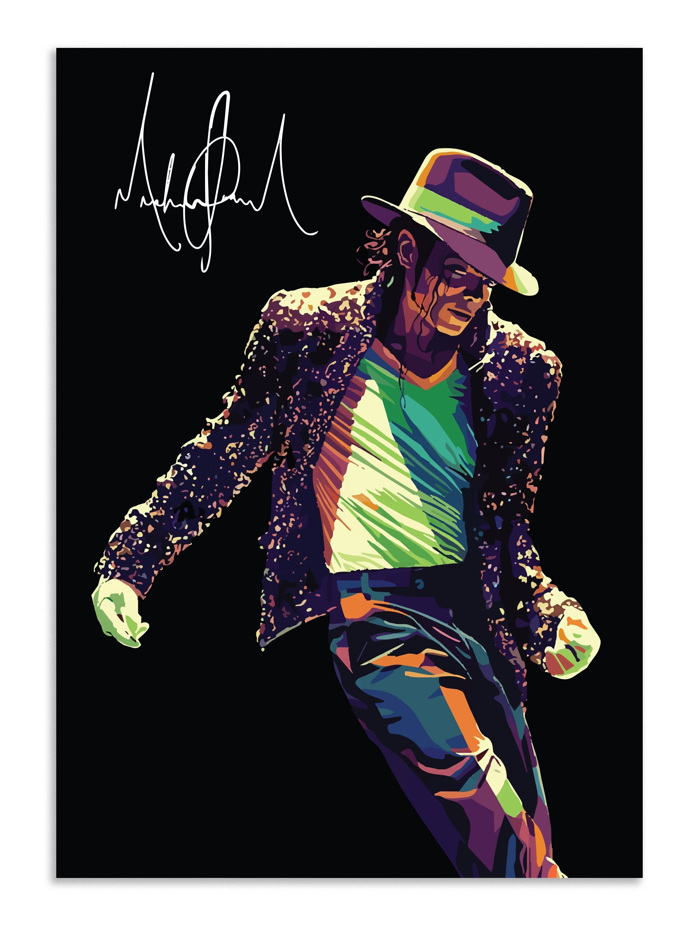 Michael Jackson Wall Poster | Iconic King of Pop Aesthetic Decor | MJ Lazywalls