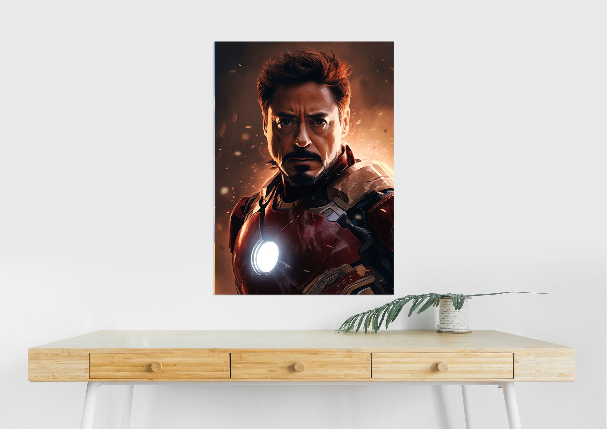 Iron Man Poster | Marvel Avengers Wall Art | Tony Stark Room Decor Lazywalls