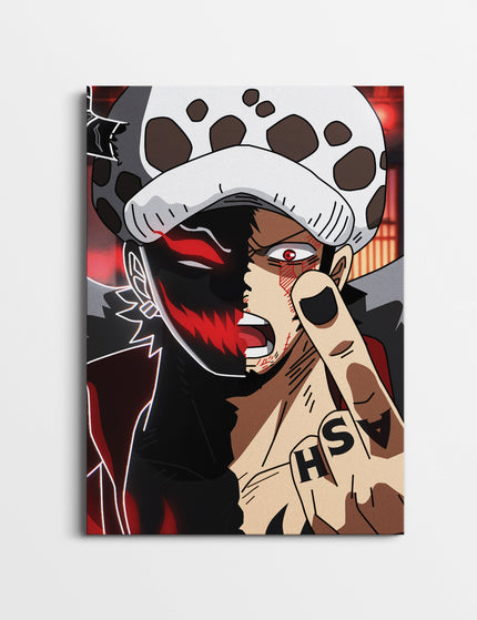 Trafalgar Law Poster | One Piece Dark Anime Wall Art Lazywalls