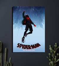 Spider-Man Into the Spider-Verse | Miles Morales Poster | Spider-Verse Wall Art Lazywalls