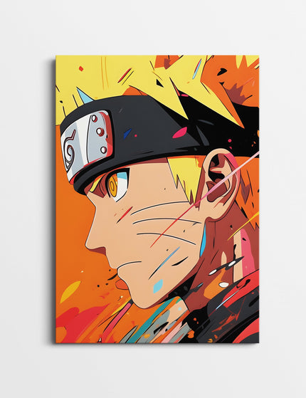 Naruto Uzumaki Anime Poster | Modern Ninja Wall Art Print for Bedroom & Gaming Room Lazywalls