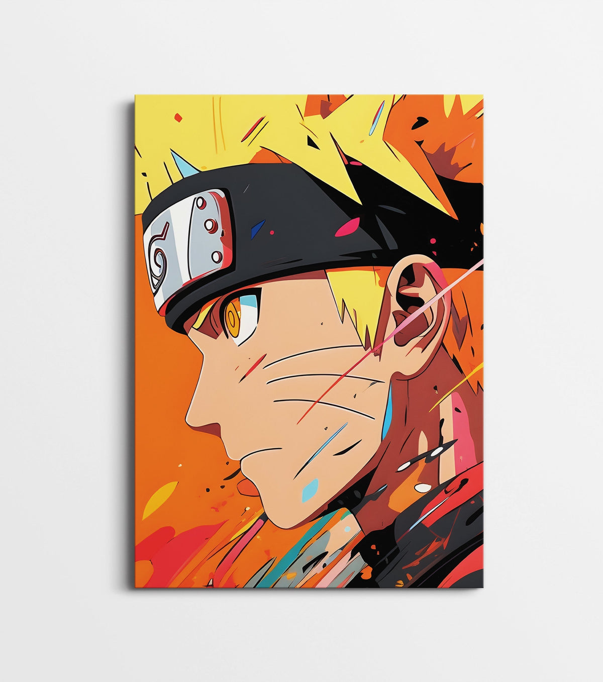 Naruto Uzumaki Anime Poster | Modern Ninja Wall Art Print for Bedroom & Gaming Room Lazywalls
