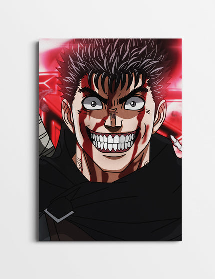 Guts Berserk Poster | Dark Anime Wall Art Print Lazywalls