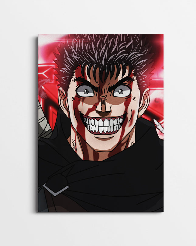 Guts Berserk Poster | Dark Anime Wall Art Print Lazywalls