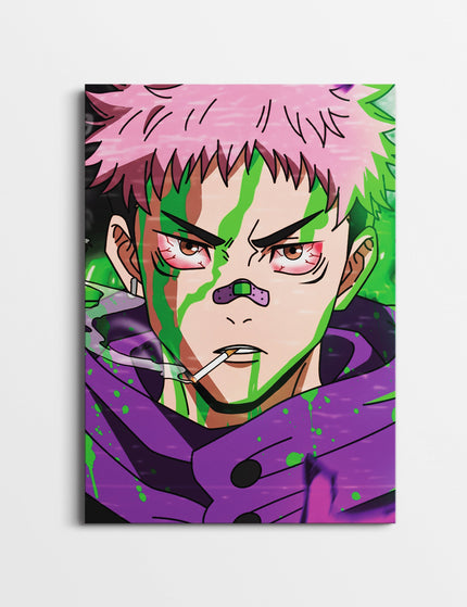 Yuji Itadori Poster | Jujutsu Kaisen Anime Wall Art Lazywalls