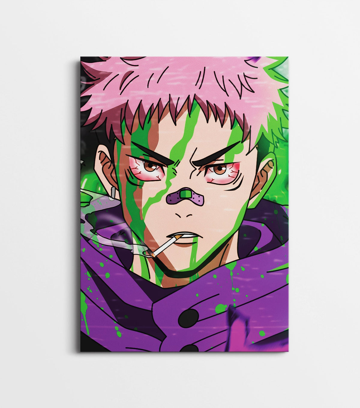 Yuji Itadori Poster | Jujutsu Kaisen Anime Wall Art Lazywalls