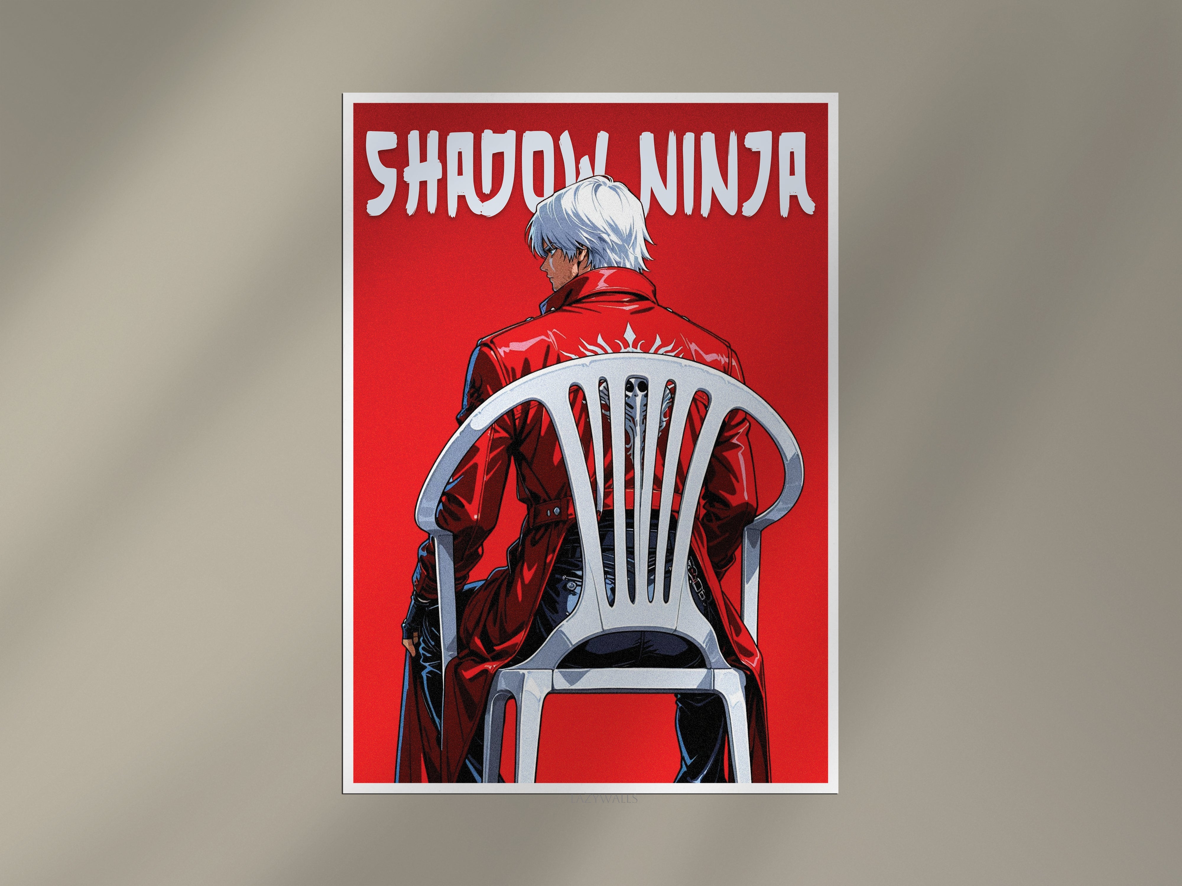 Iori Yagami | The King of Fighters Iconic Gaming Poster Art Print Lazywalls