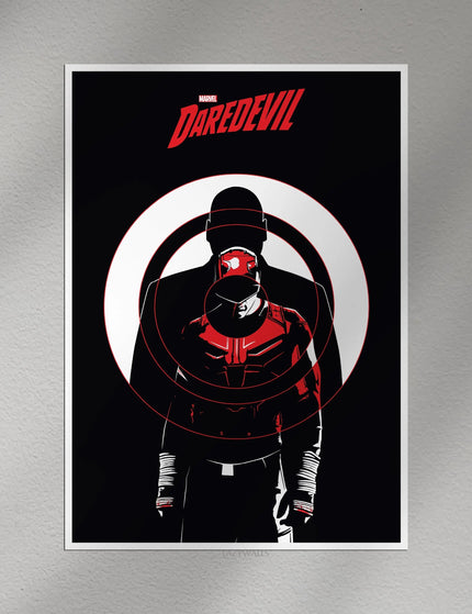 Marvel Daredevil Wall Poster | Dark Superhero Wall Art Decor Lazywalls