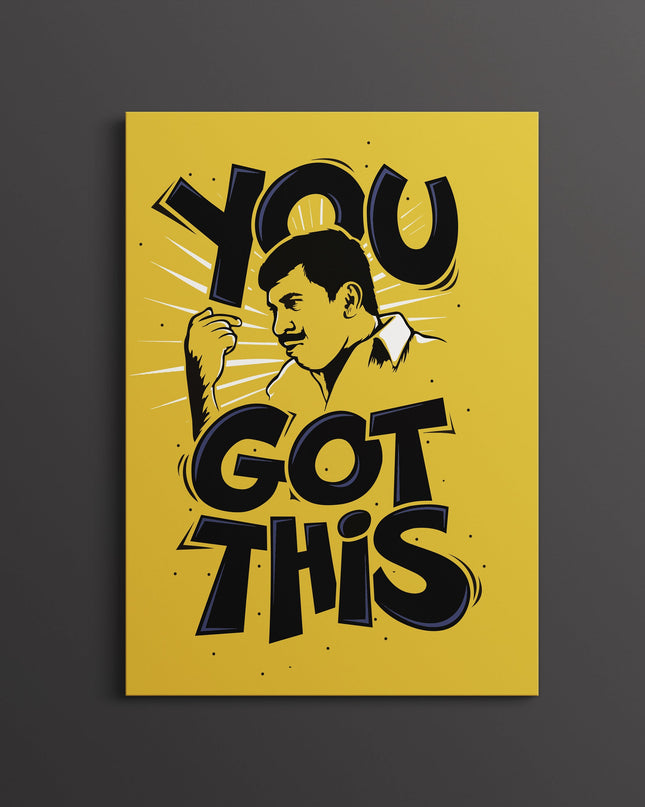 Vadivelu “You Got This” Meme Poster | Tamil Comedy Wall Art Lazywalls