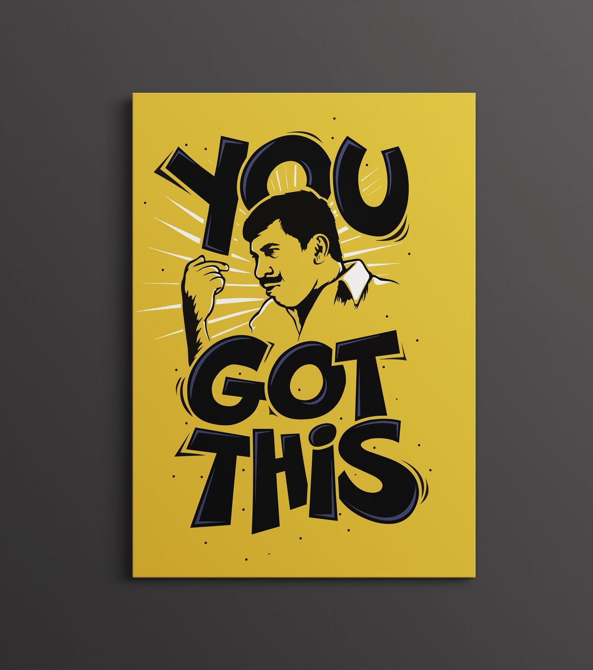 Vadivelu “You Got This” Meme Poster | Tamil Comedy Wall Art Lazywalls