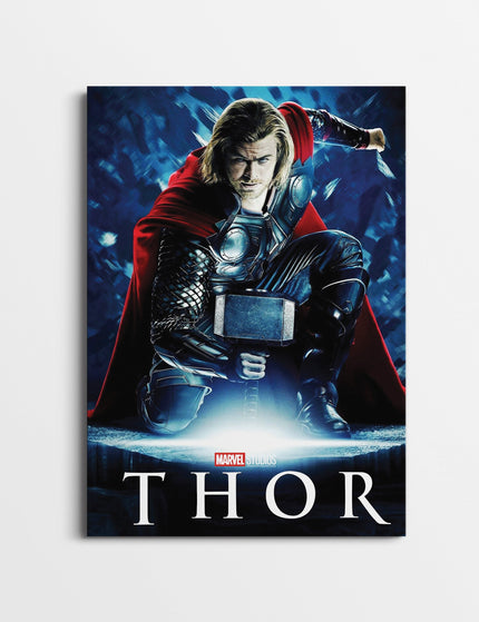 Thor Lightning Poster | Marvel Superhero Wall Art Lazywalls