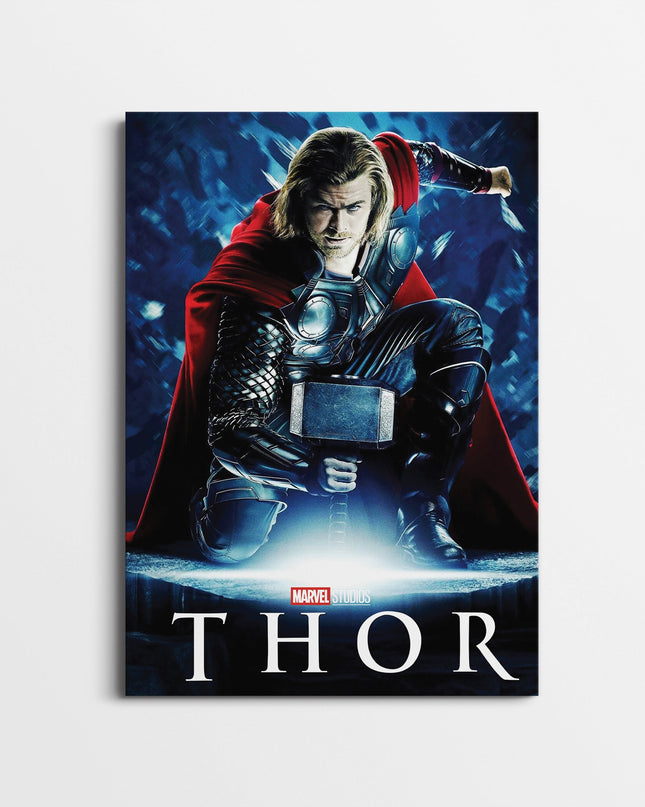 Thor Lightning Poster | Marvel Superhero Wall Art Lazywalls