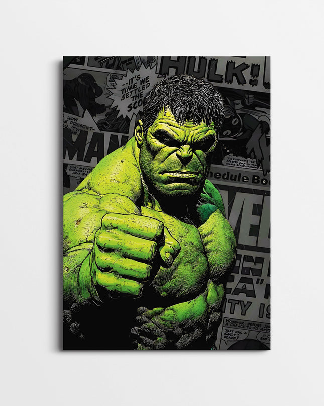 Hulk Smash Poster | Marvel Superhero Wall Art Lazywalls