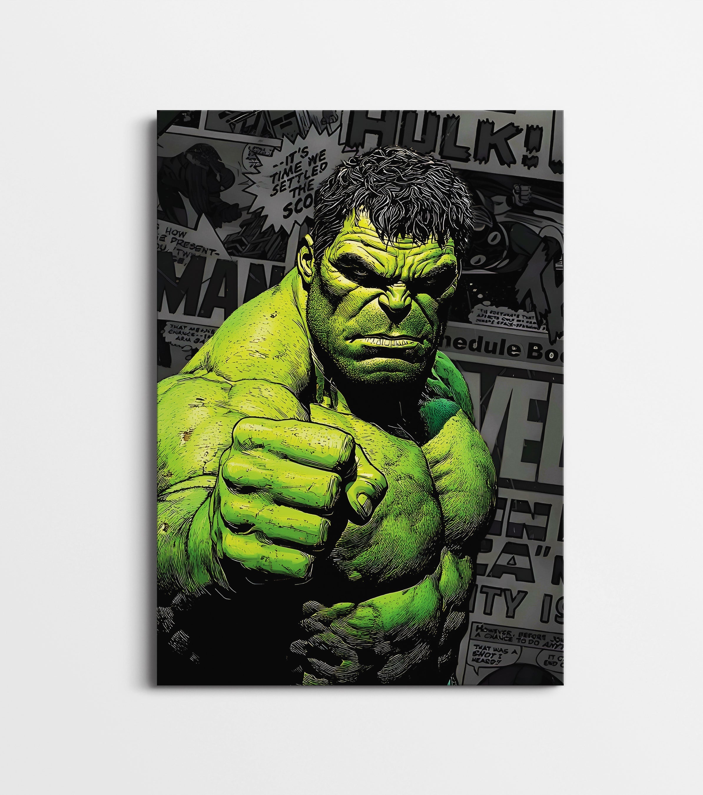 Hulk Smash Poster | Marvel Superhero Wall Art Lazywalls