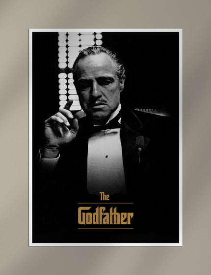 The Godfather Poster | Classic Mafia Movie Wall Art Print Lazywalls