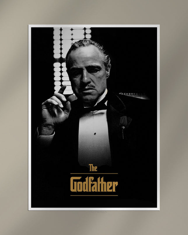 The Godfather Poster | Classic Mafia Movie Wall Art Print Lazywalls