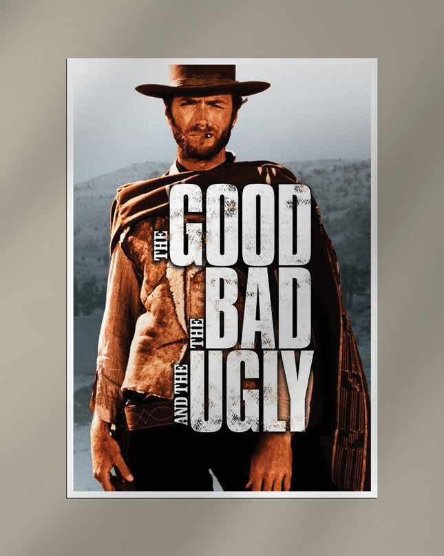 The Good The Bad And The Ugly Poster | Classic Western Wall Art Lazywalls