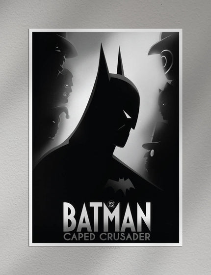 Batman Caped Crusader Wall Poster – Dark Knight Wall Art Lazywalls